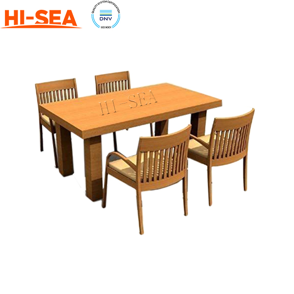 Marine Wooden Dining Table